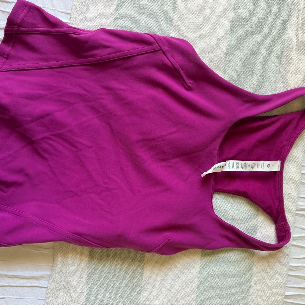 lululemon athletica Magenta Racerback Sports Tank